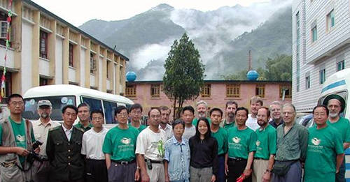 Academy and Chinese scientists gather in Gongshan China