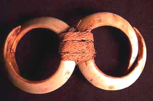 Tusk pendants, CAS 0435-0015